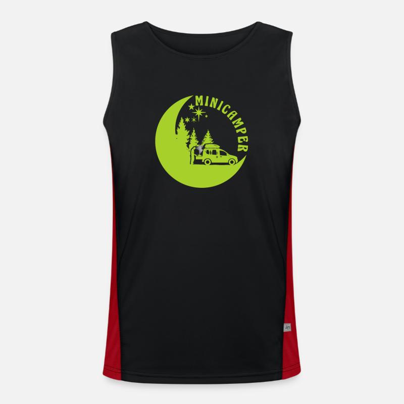 Minicamper Camping-Camper Microcamper Funktionelles Kontrast-Tank Top für Männer 