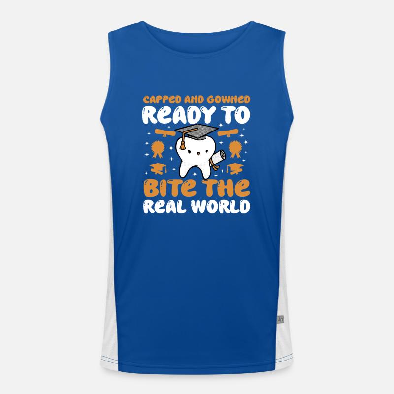 Dentistry Student Men's Functional Contrast Tank Top 