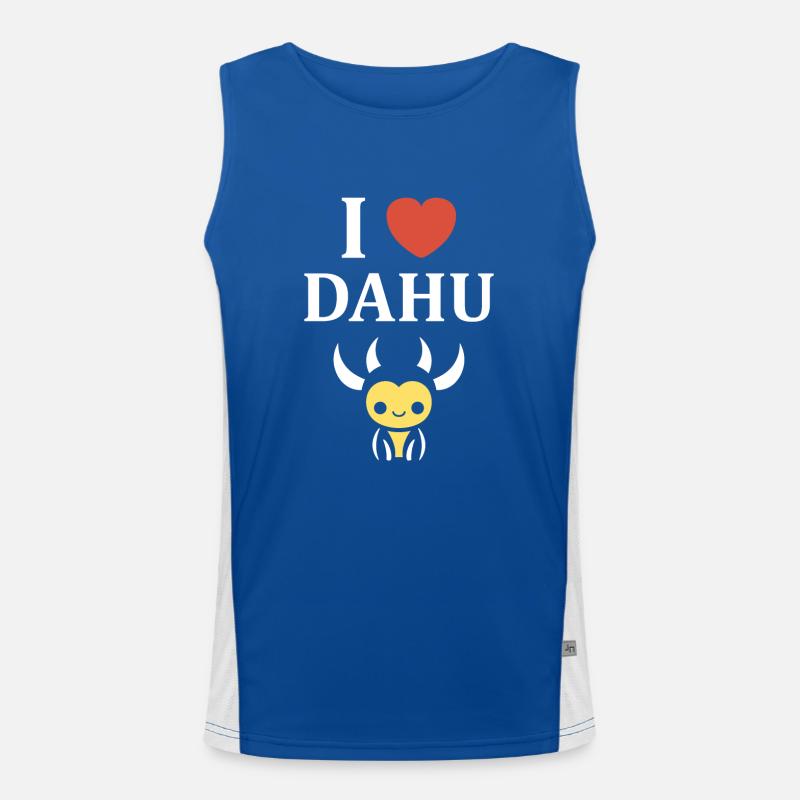 Dahu Funktionelles Kontrast-Tank Top für Männer 
