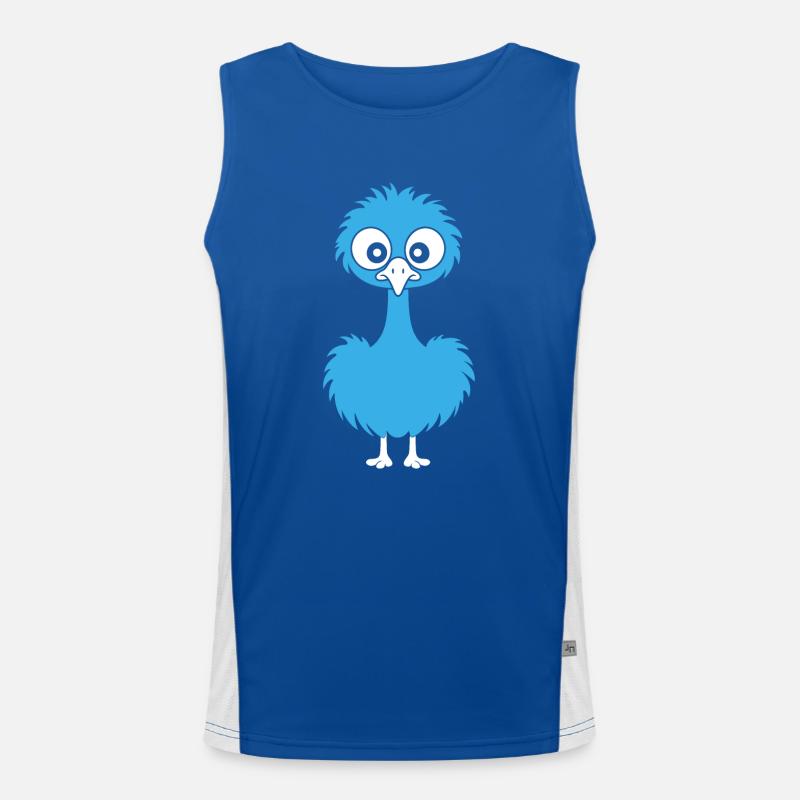 ostrich Men's Functional Contrast Tank Top 