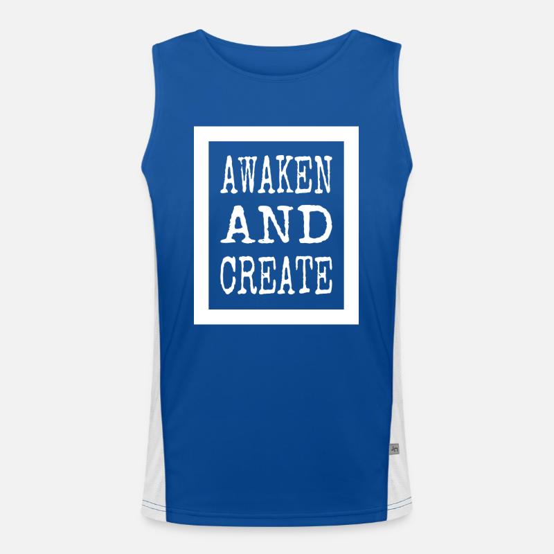 Innovative Ideas Continuous Innovation Men's Functional Contrast Tank Top 