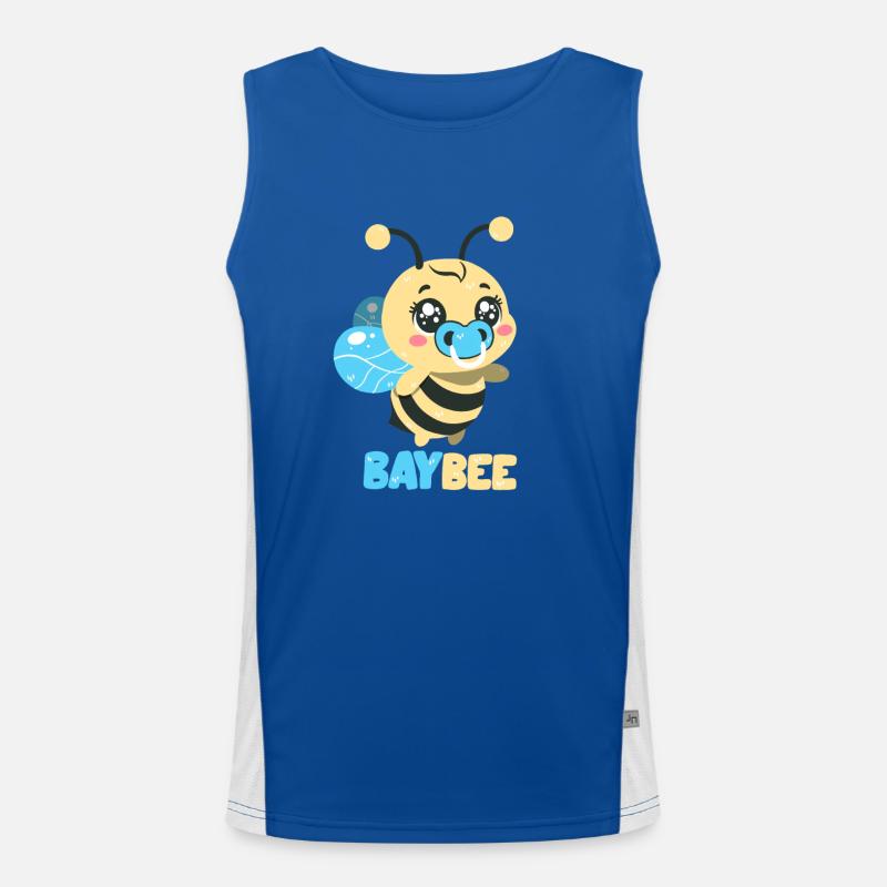 Bébé abeille - Baybee Débardeur respirant contrasté Homme 