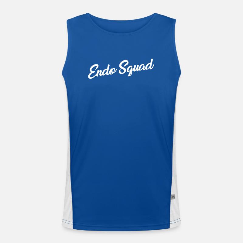 Endo Squad Endoskopie Geschenkidee Funktionelles Kontrast-Tank Top für Männer 