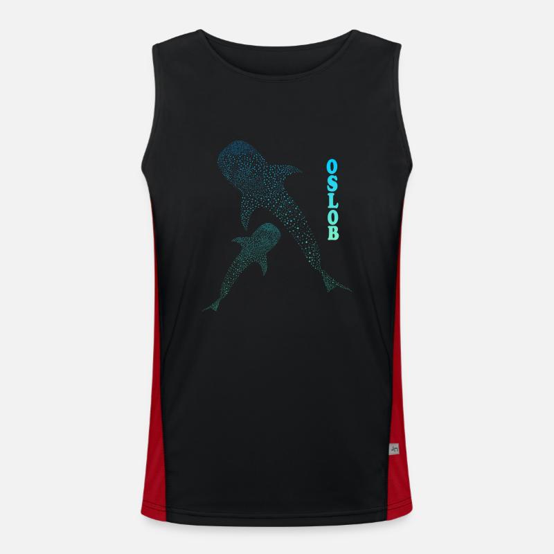 Oslob Men's Functional Contrast Tank Top 