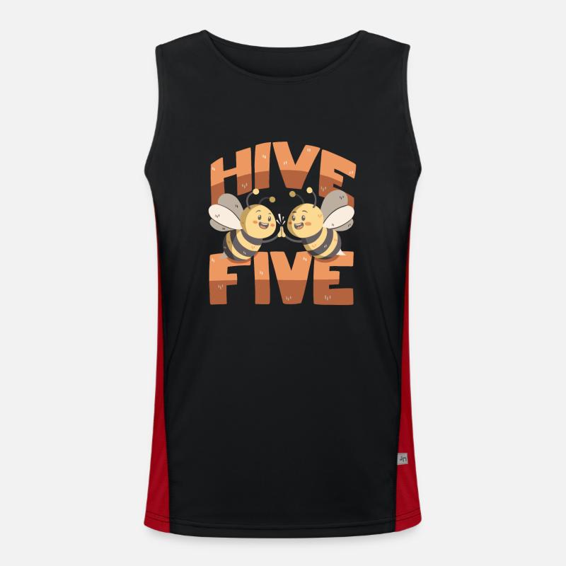 Hive Five Men's Functional Contrast Tank Top 