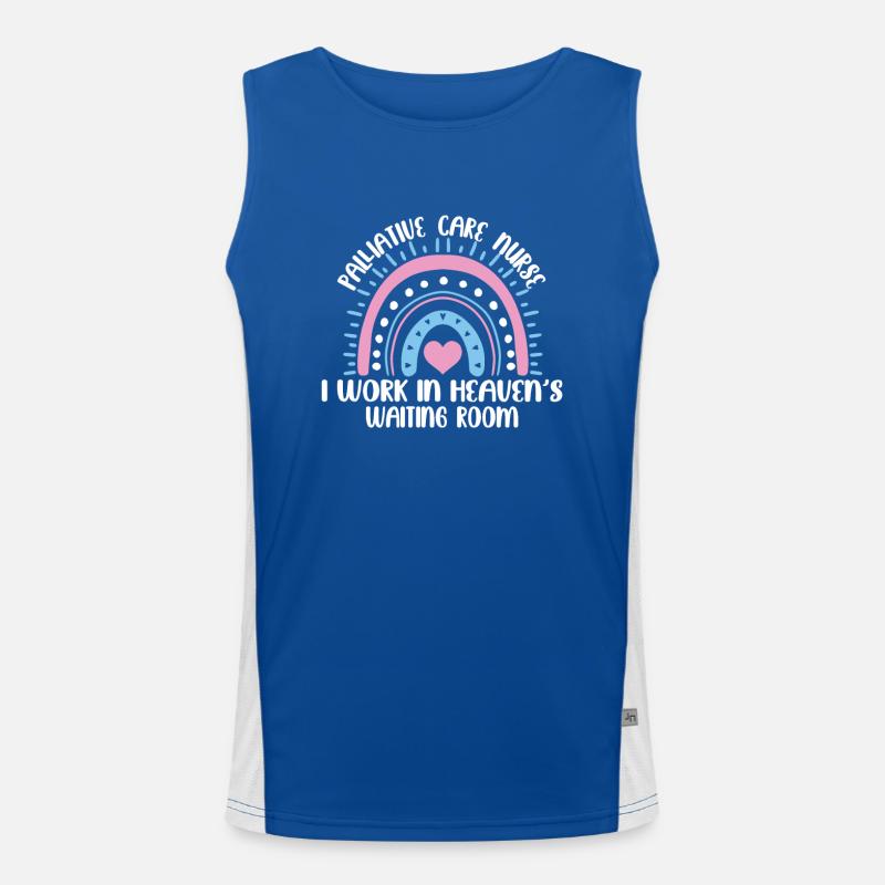 Palliative care Men's Functional Contrast Tank Top 