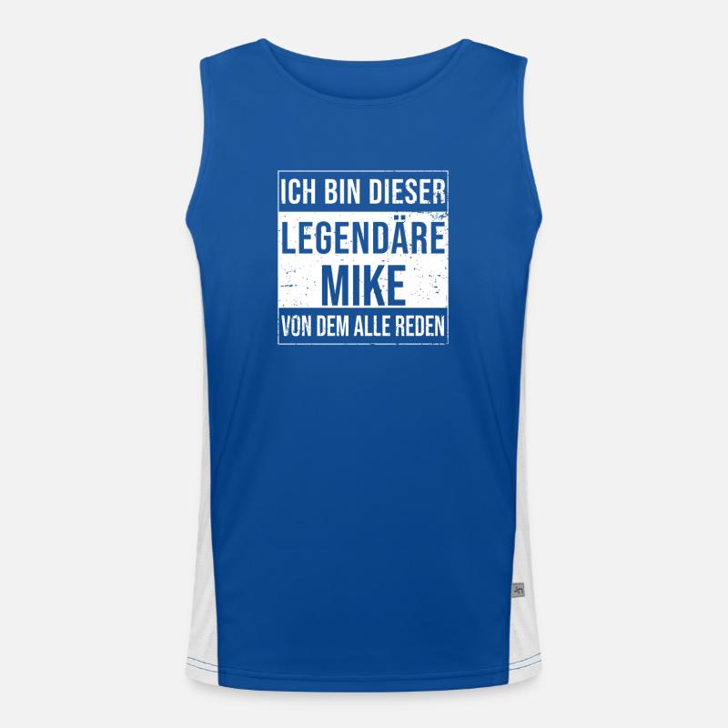 I'm this legendary for Mike Men's Functional Contrast Tank Top 