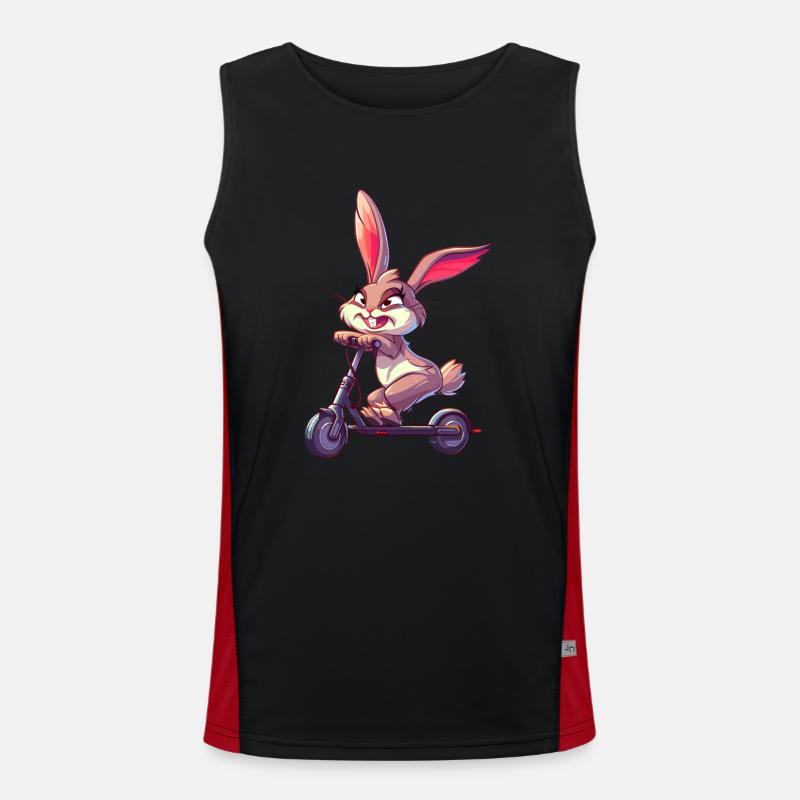 Rabbit Roller Men's Functional Contrast Tank Top 