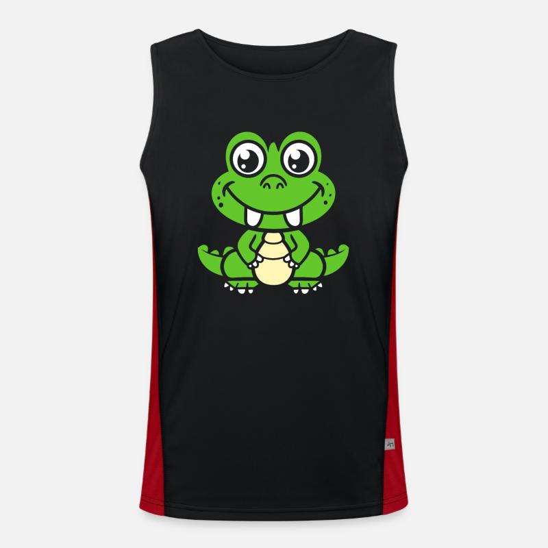 Crocodile Débardeur respirant contrasté Homme 