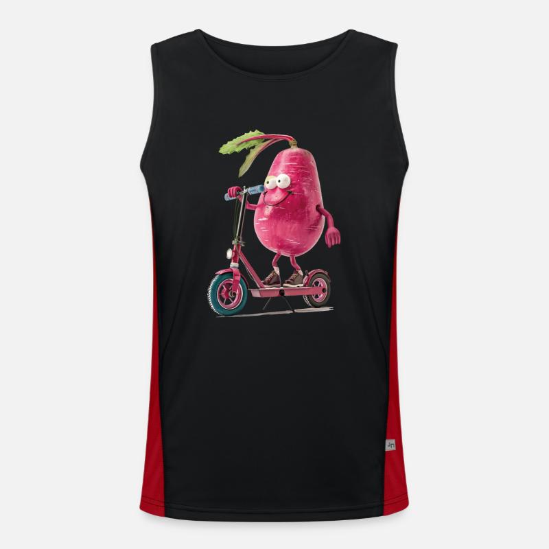 Radisschen Scooter Men's Functional Contrast Tank Top 
