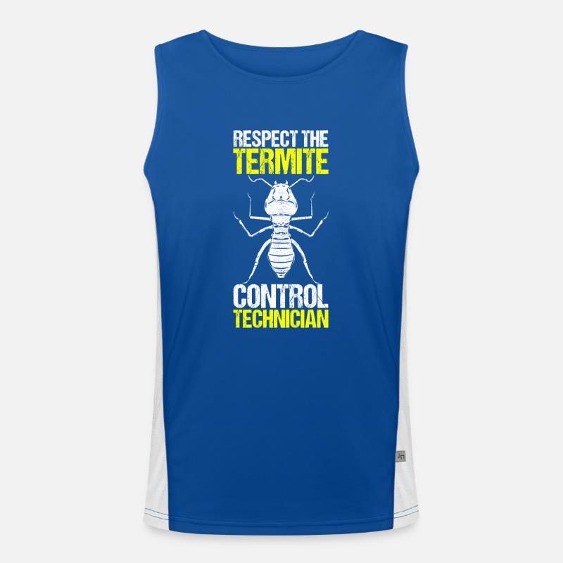 Schädlingsbekämpfung Kammerjäger Funktionelles Kontrast-Tank Top für Männer 