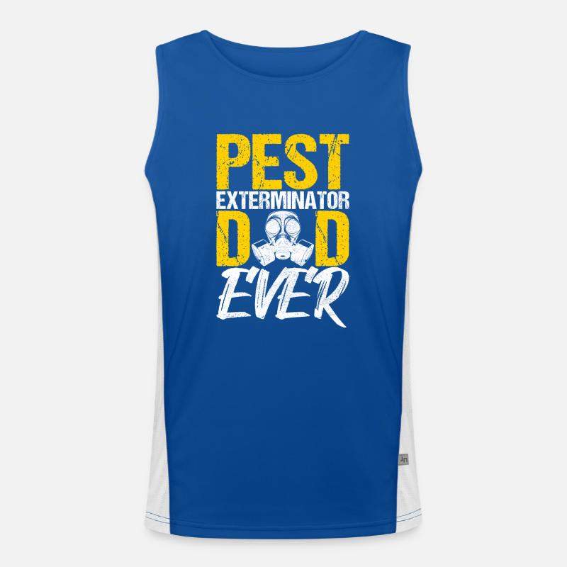 Schädlingsbekämpfung Kammerjäger Funktionelles Kontrast-Tank Top für Männer 