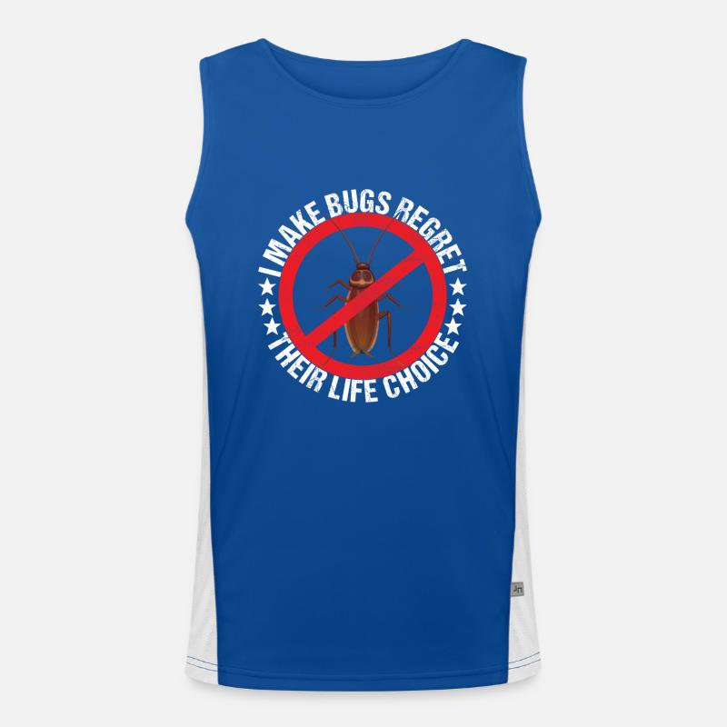 Schädlingsbekämpfung Kammerjäger Funktionelles Kontrast-Tank Top für Männer 