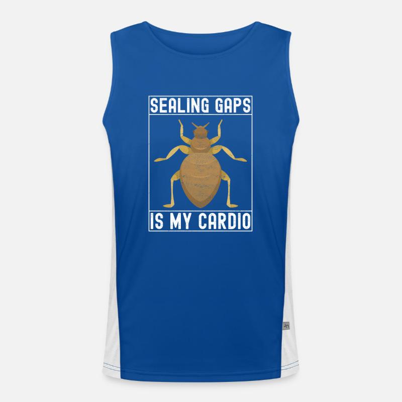 Schädlingsbekämpfung Kammerjäger Funktionelles Kontrast-Tank Top für Männer 