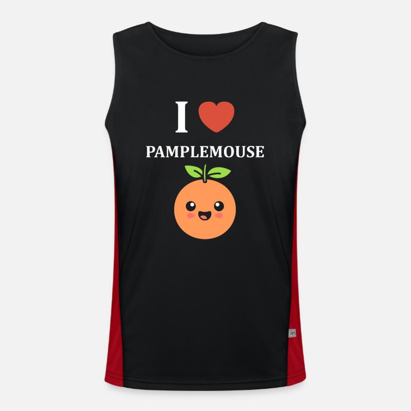 Humour Pamplemousse Débardeur respirant contrasté Homme 