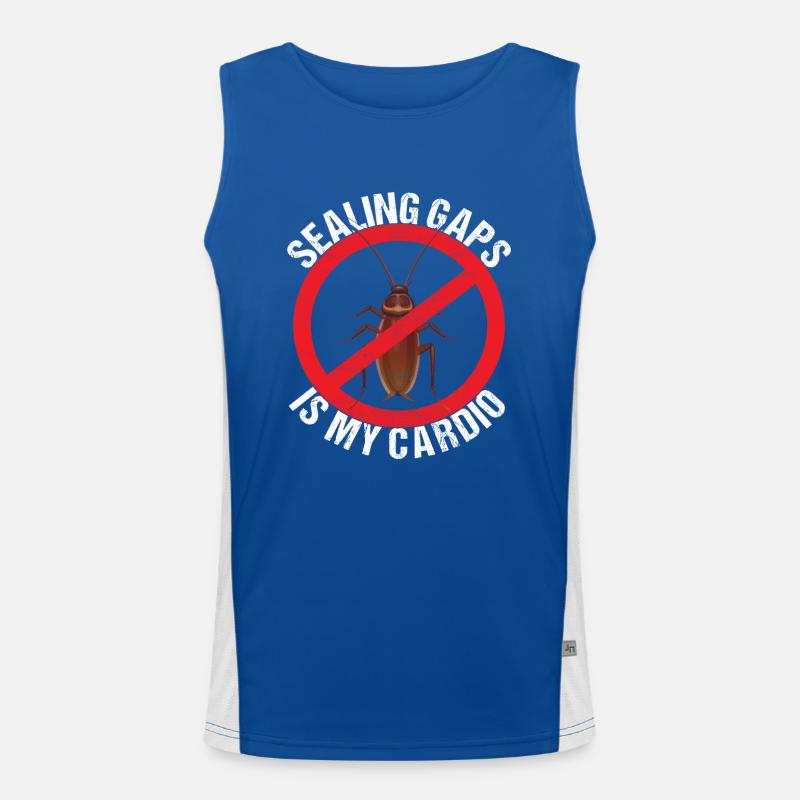 Schädlingsbekämpfung Kammerjäger Funktionelles Kontrast-Tank Top für Männer 