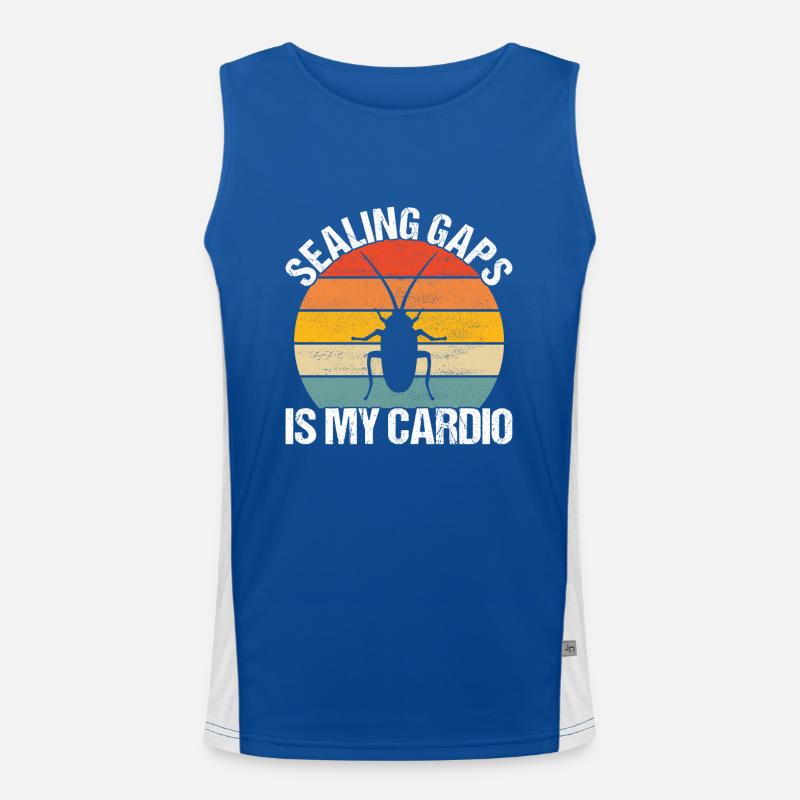 Schädlingsbekämpfung Kammerjäger Funktionelles Kontrast-Tank Top für Männer 