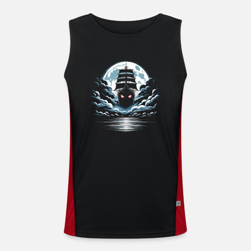Mysterious disappearances in the Bermuda Triangle Men's Functional Contrast Tank Top 