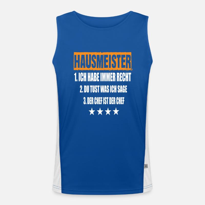 Caretaker Men's Functional Contrast Tank Top 