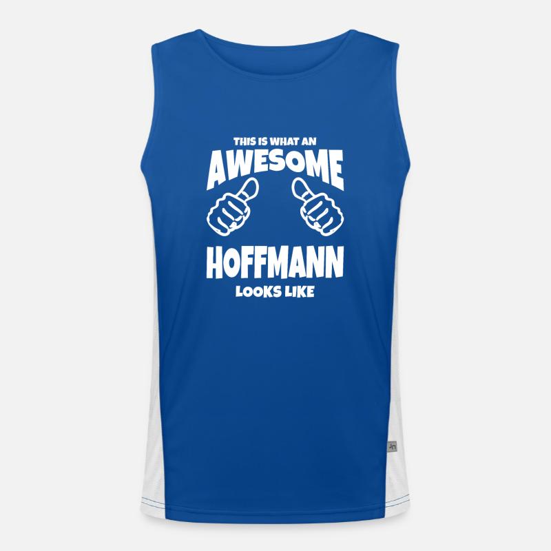 This is What an Awesome Hoffmann Men's Functional Contrast Tank Top 