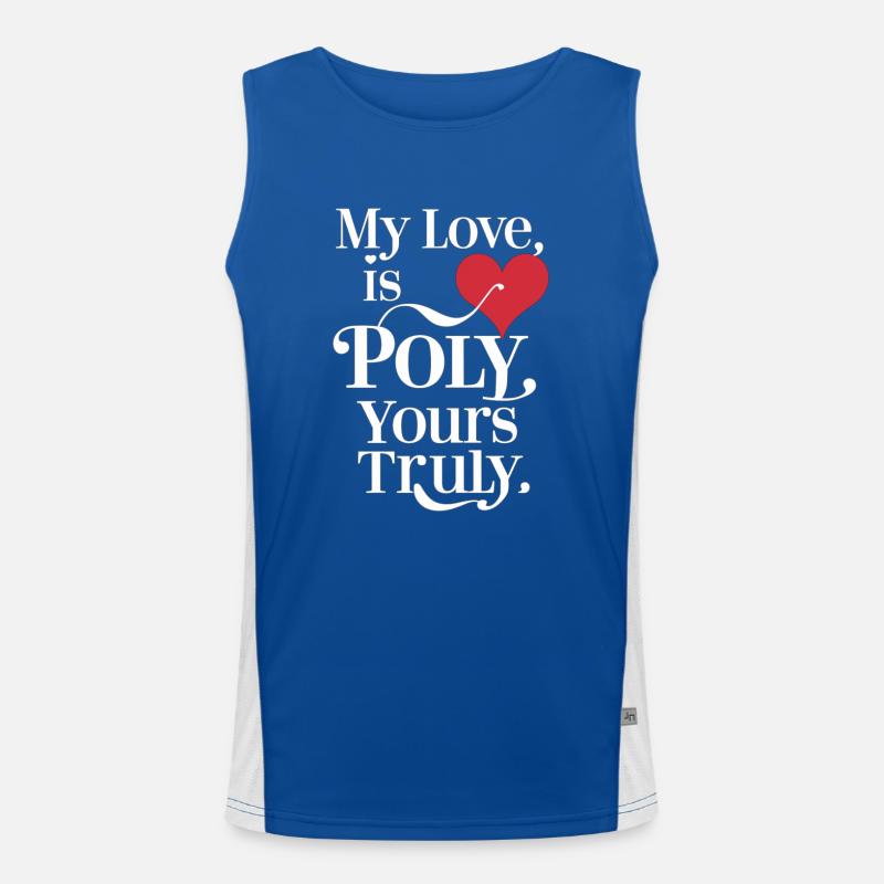 Polyamorous Community Polyamorous Parenting Men's Functional Contrast Tank Top 