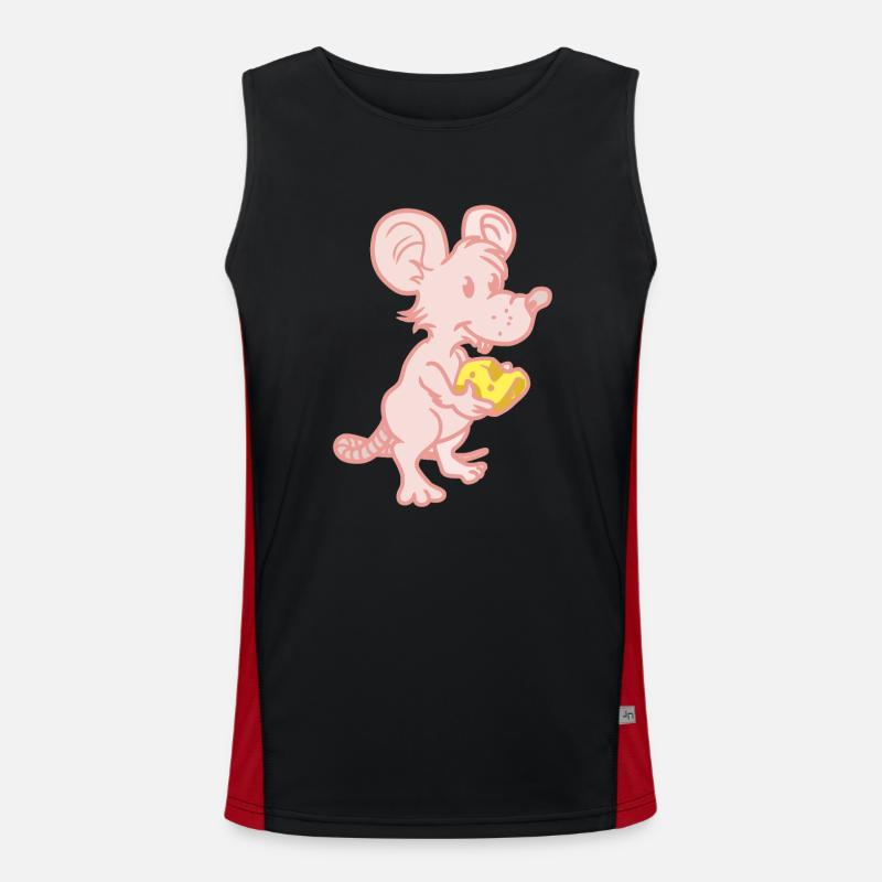 Mouse Men's Functional Contrast Tank Top 