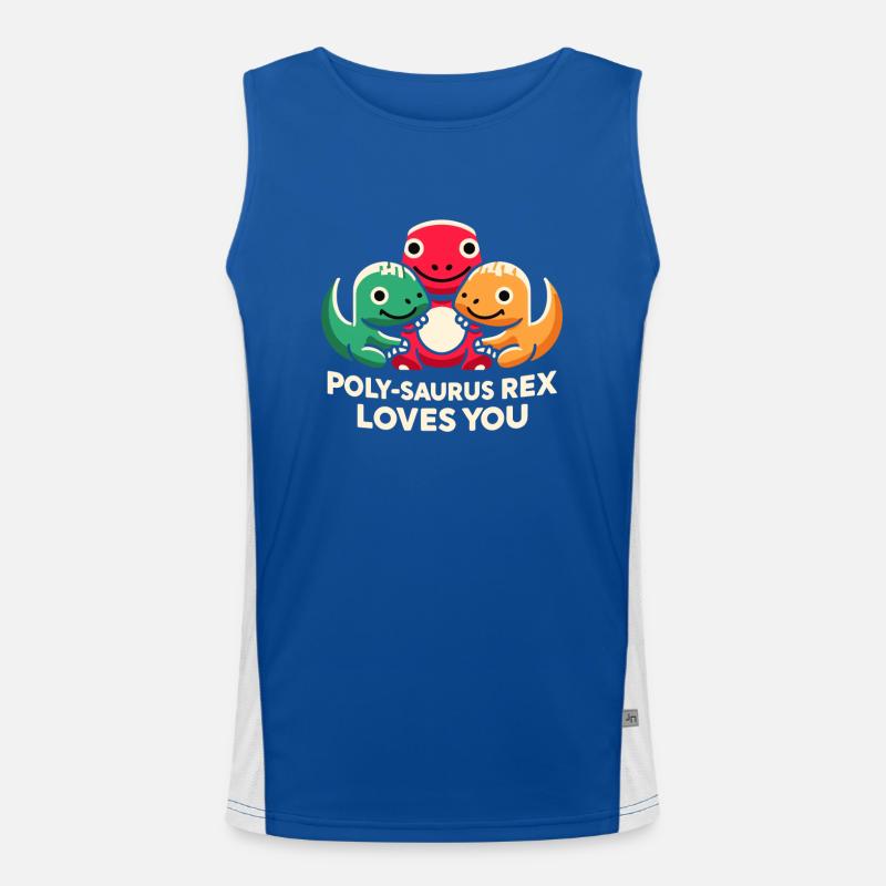 Polyamorous Community Polyamorous Parenting Men's Functional Contrast Tank Top 