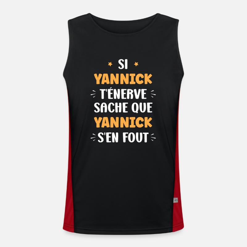 Yannick Débardeur respirant contrasté Homme 
