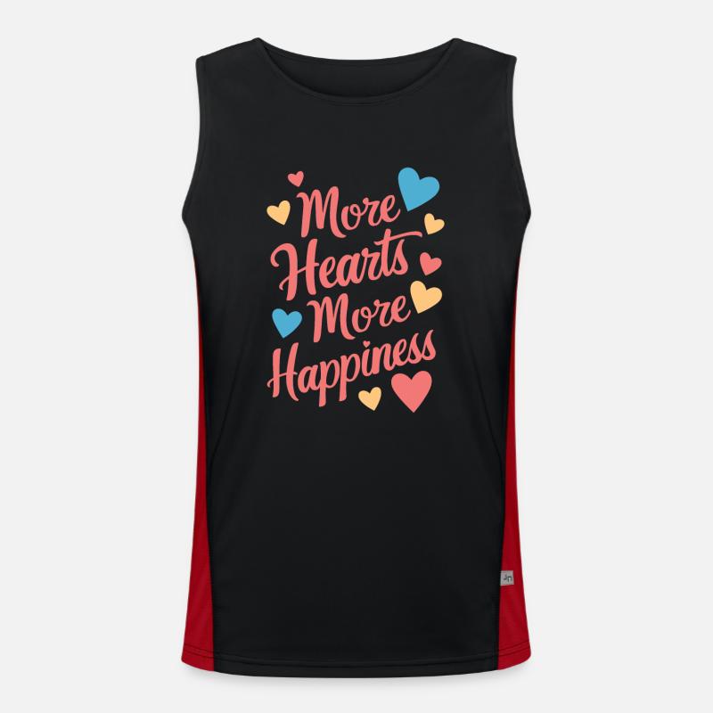 Polyamoröse Gemeinschaft Polyamorous Parenting Funktionelles Kontrast-Tank Top für Männer 