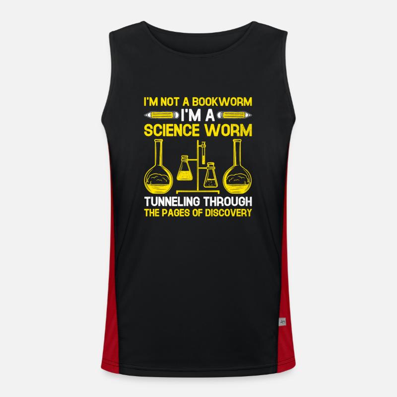 Professeur de sciences Professeur d’école Biologie Chimie P Débardeur respirant contrasté Homme 