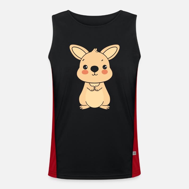 Wallaby Men's Functional Contrast Tank Top 