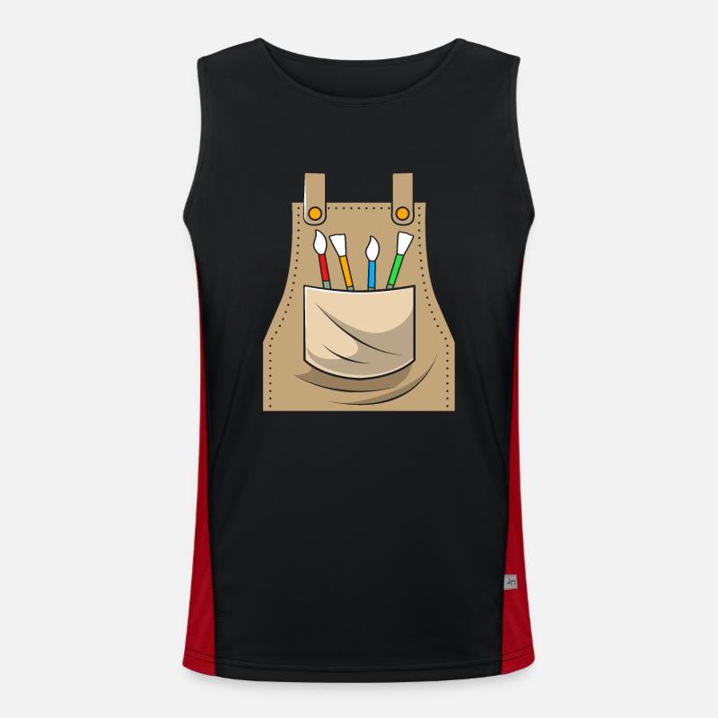 Painter Men's Functional Contrast Tank Top 
