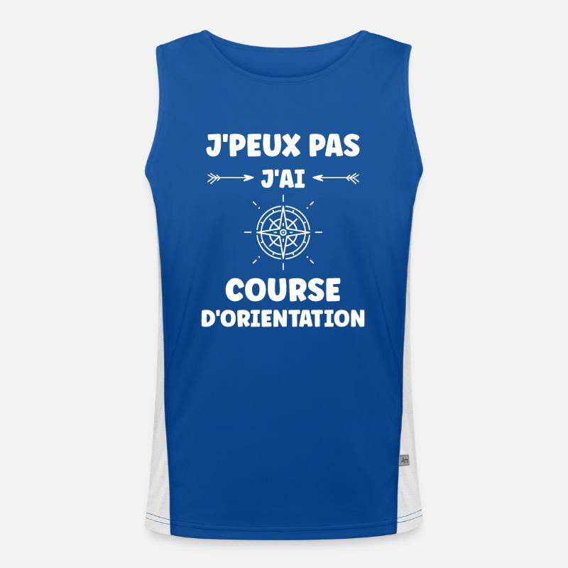 course d'orientation Débardeur respirant contrasté Homme 