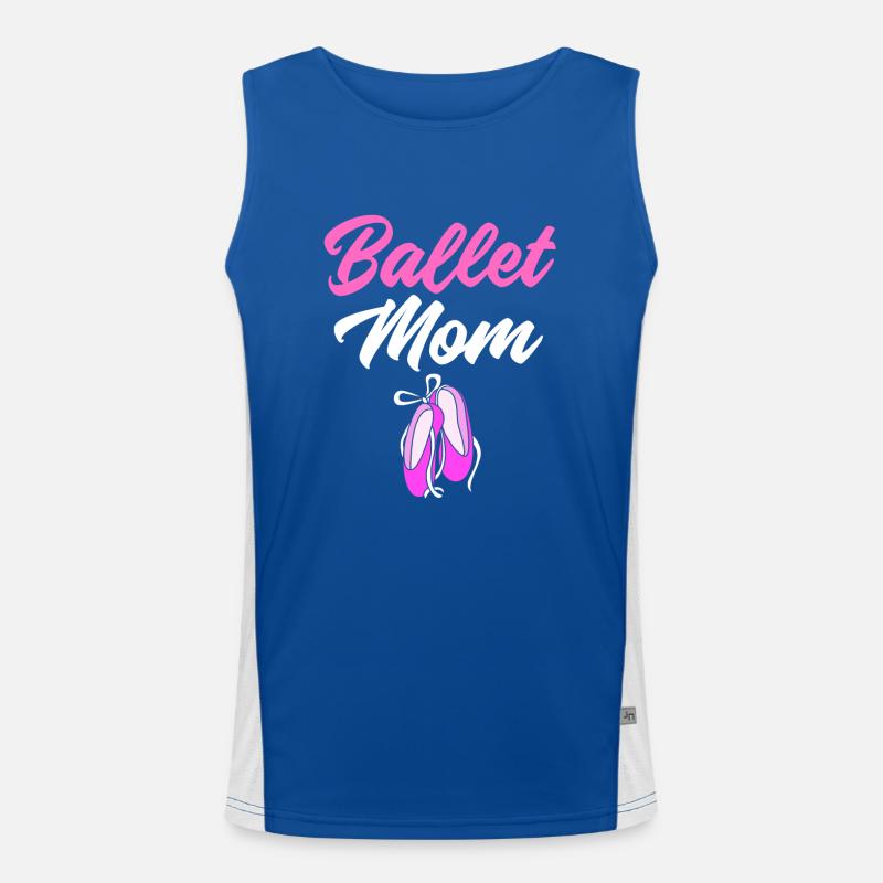 Ballet Ballet Dancer Men's Functional Contrast Tank Top 