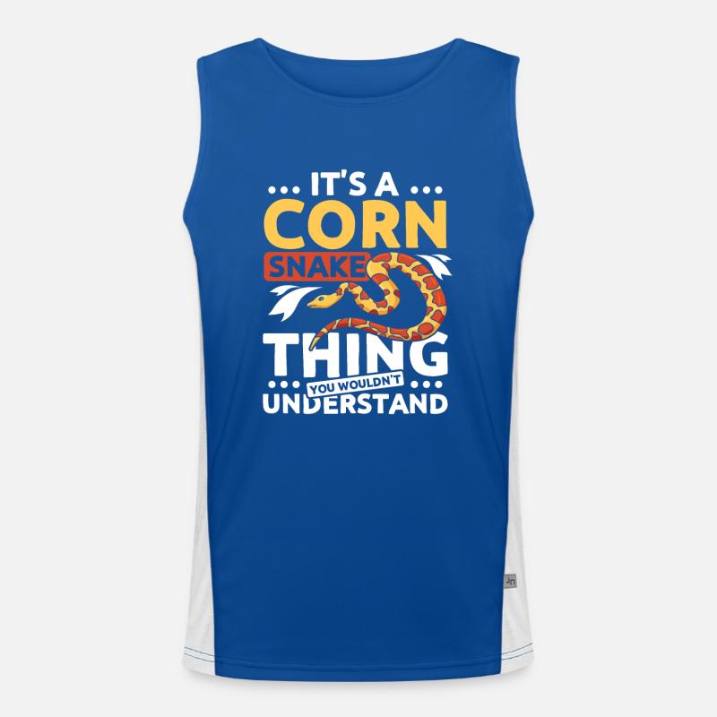 It's a corn snake thing you wouldnt understand Funktionelles Kontrast-Tank Top für Männer 