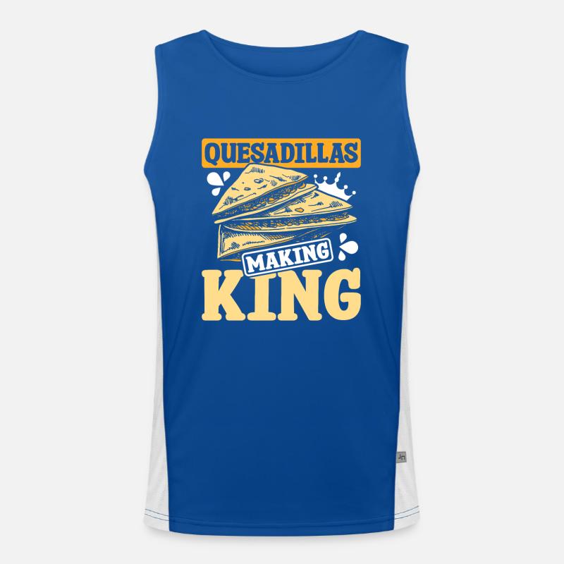 Quesadillas King Débardeur respirant contrasté Homme 