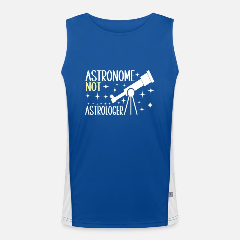 Astronomer Astronomy Men's Functional Contrast Tank Top 