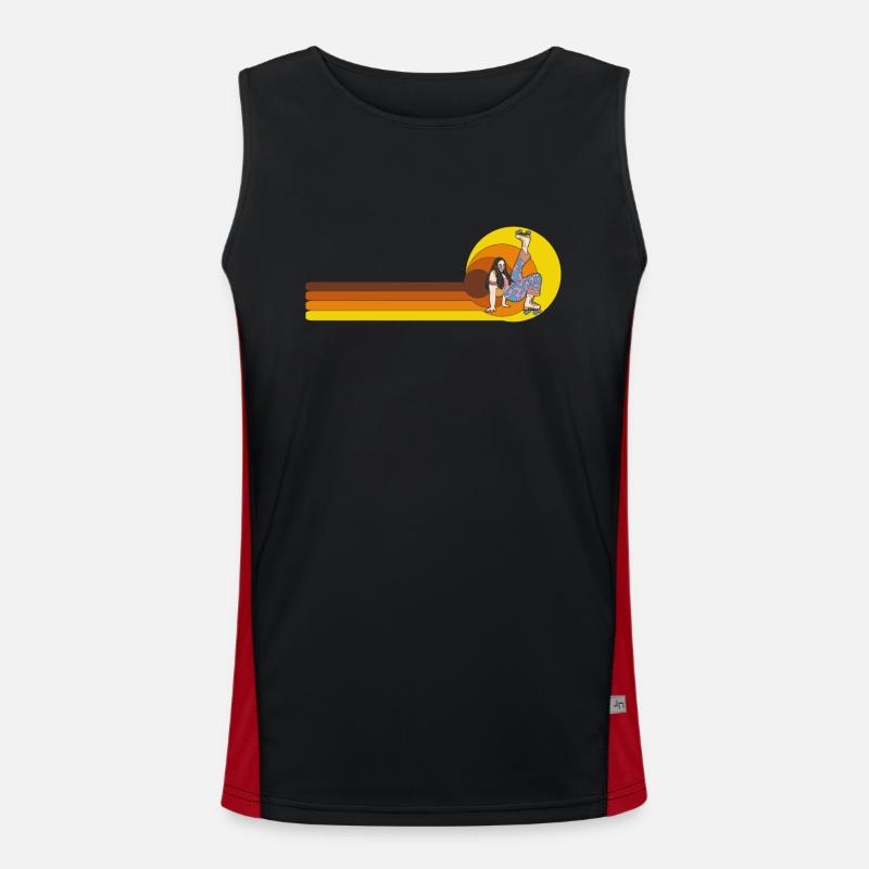 Rollers Rollers Rollers Rollers Débardeur respirant contrasté Homme 