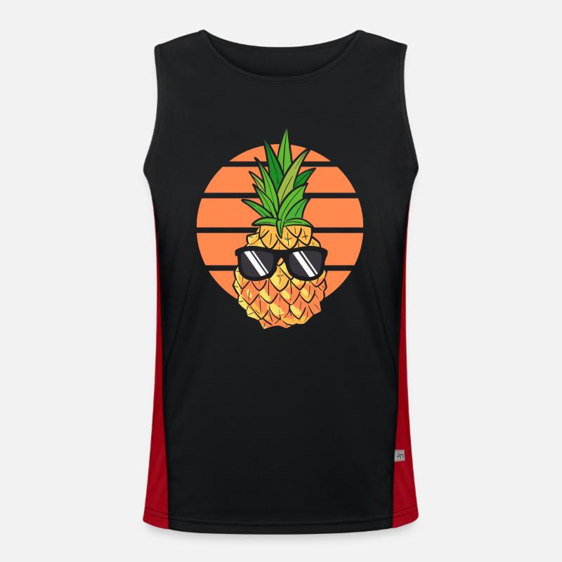 Pineapple Men's Functional Contrast Tank Top 