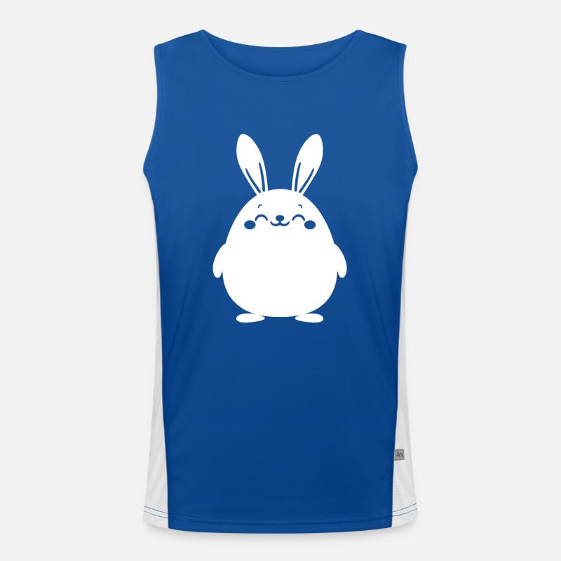 Petit bébé lapin Débardeur respirant contrasté Homme 
