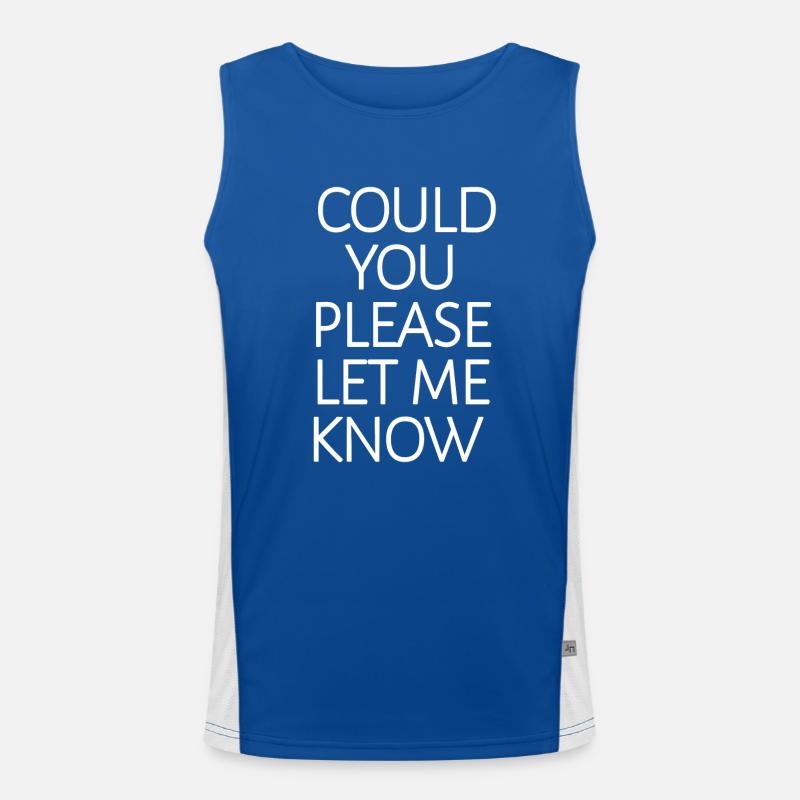 Could you please let me know Funktionelles Kontrast-Tank Top für Männer 