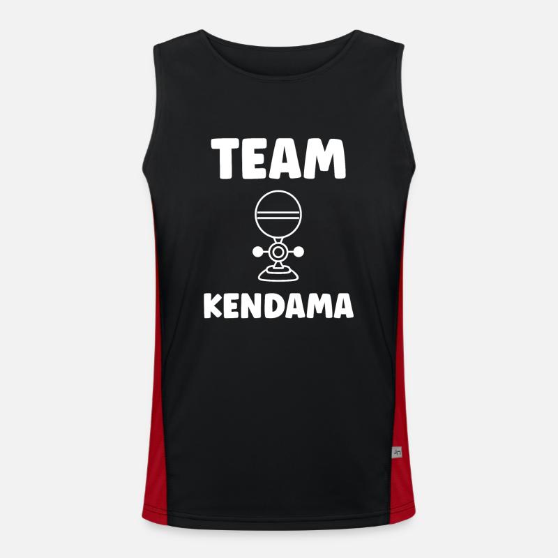 Kendama Funktionelles Kontrast-Tank Top für Männer 