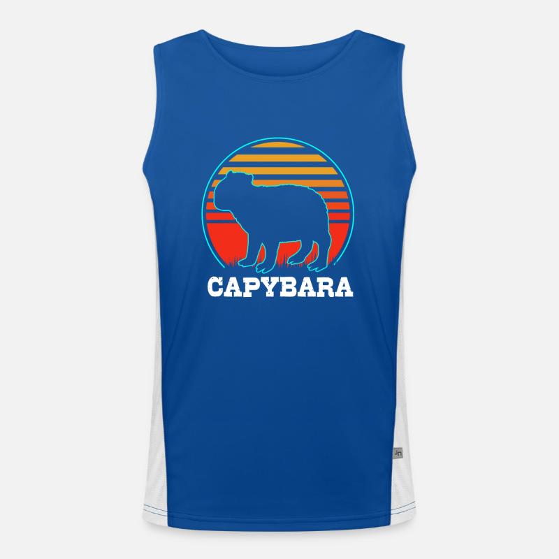 Capybara Débardeur respirant contrasté Homme 