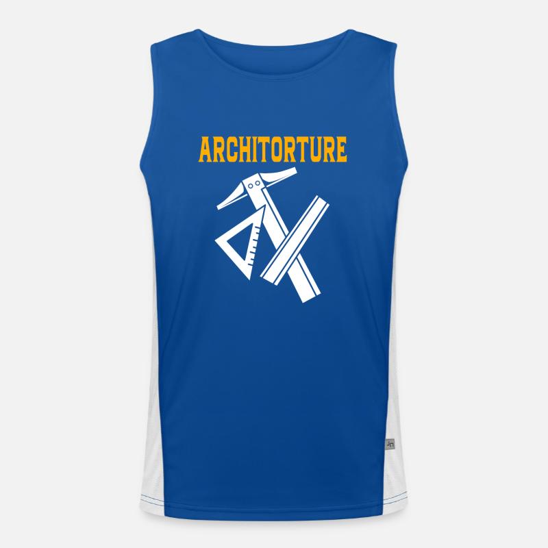 architecture Débardeur respirant contrasté Homme 