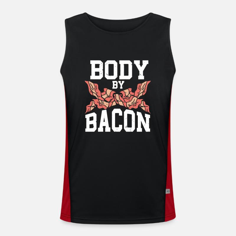 Corps par bacon Débardeur respirant contrasté Homme 