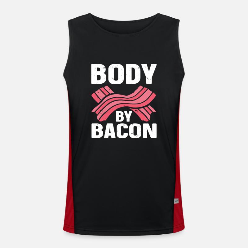 Corps par bacon Débardeur respirant contrasté Homme 