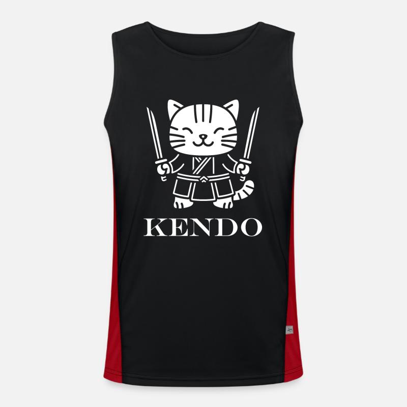 KENDO Débardeur respirant contrasté Homme 