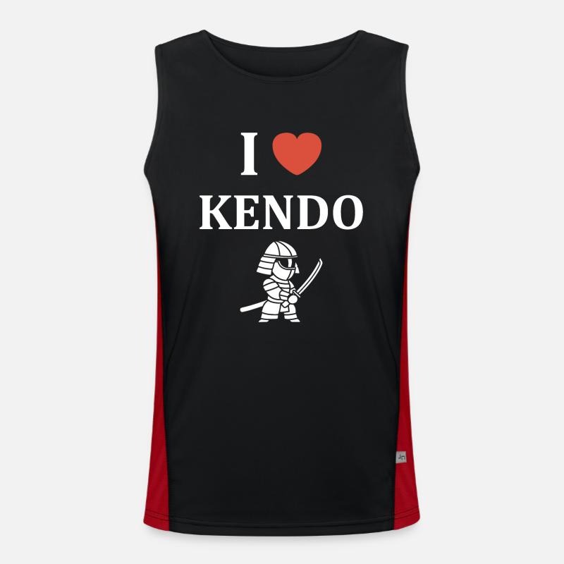 KENDO Débardeur respirant contrasté Homme 