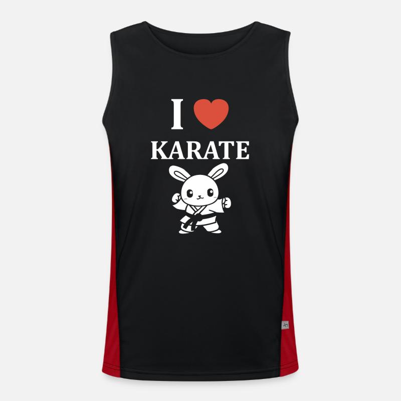 karate Débardeur respirant contrasté Homme 