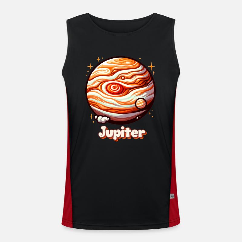 Planète Jupiter Débardeur respirant contrasté Homme 